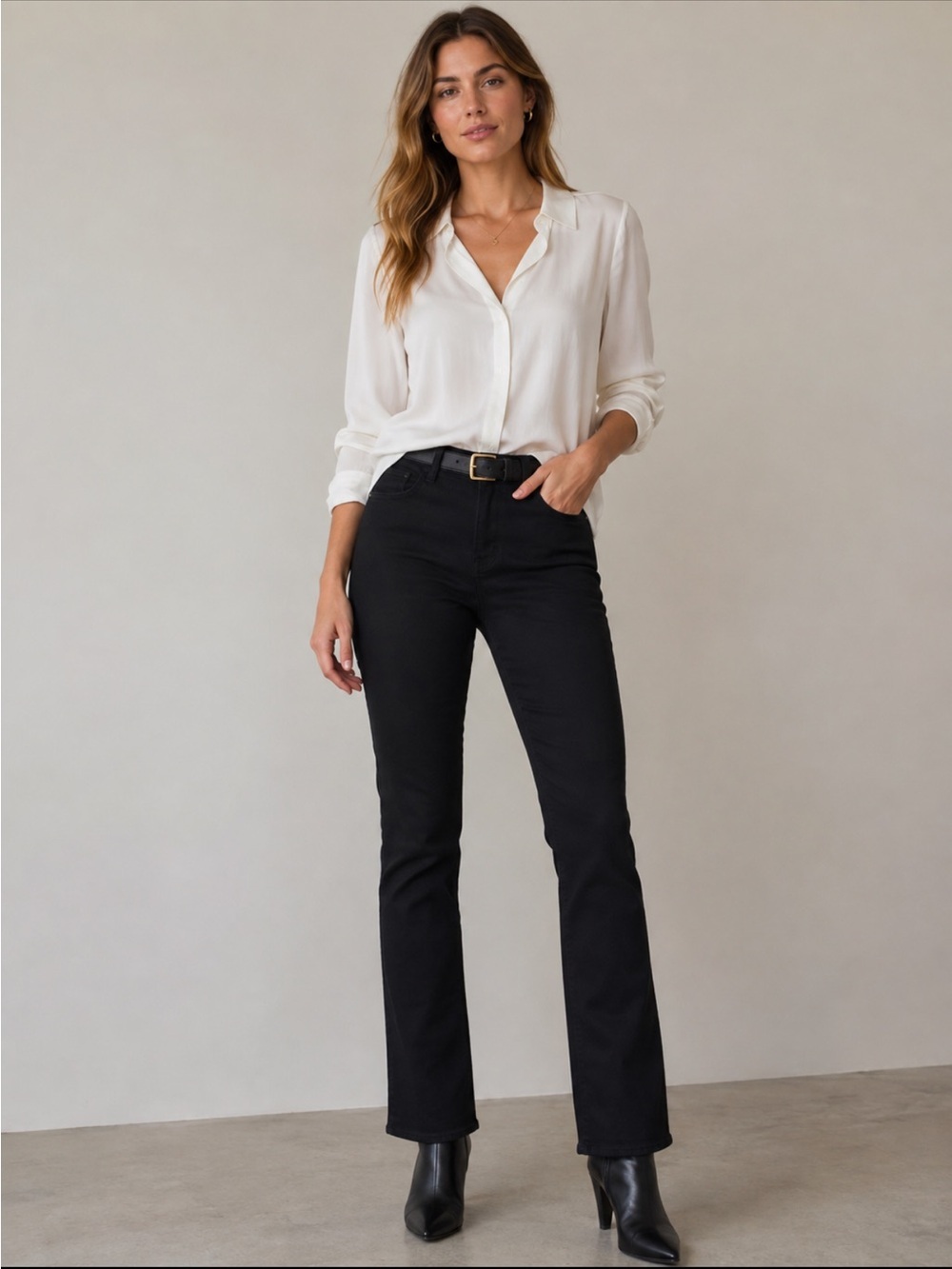 Mavi Veronica High‑Rise Straight Leg Jeans | Size 24/32 | Premium Stretch Denim